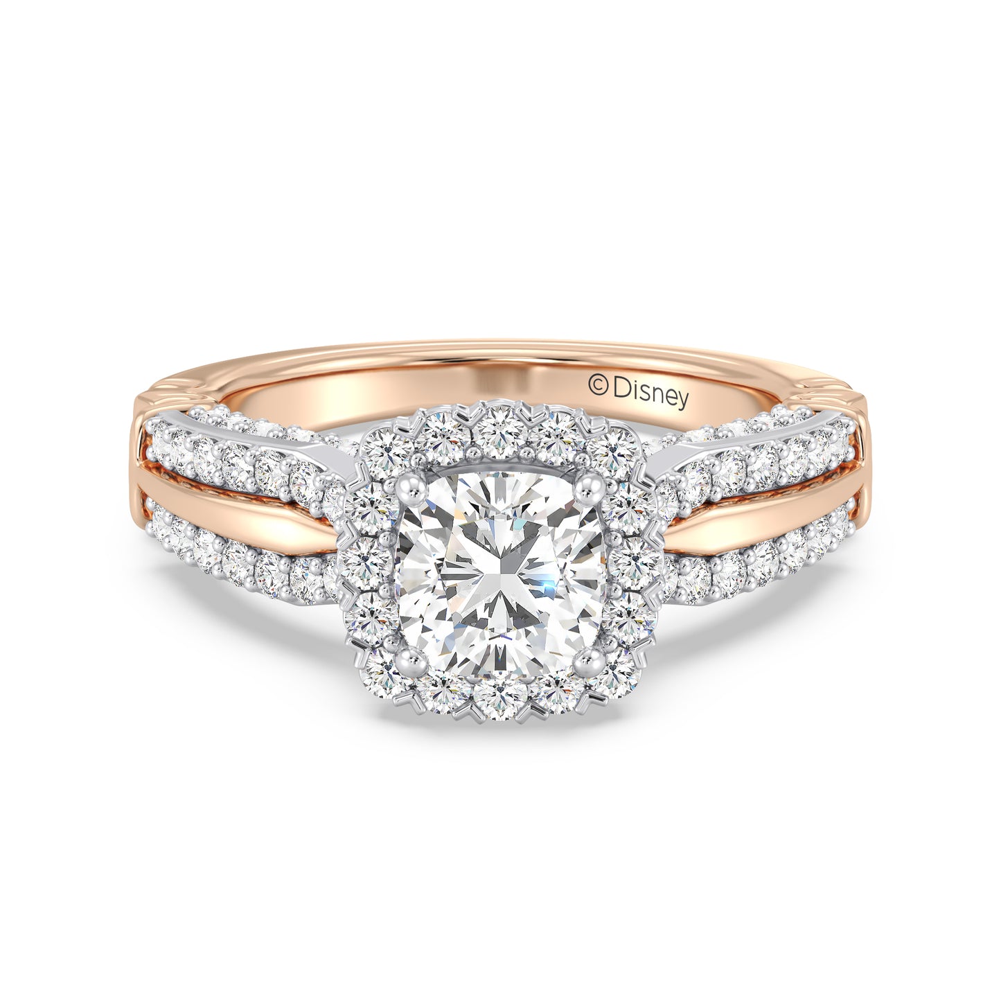 Enchanted Star Lab Grown Diamond Aurora Crown Engagement Ring