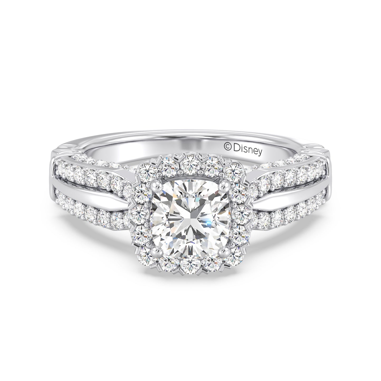 Enchanted Star Lab Grown Diamond Aurora Crown Engagement Ring