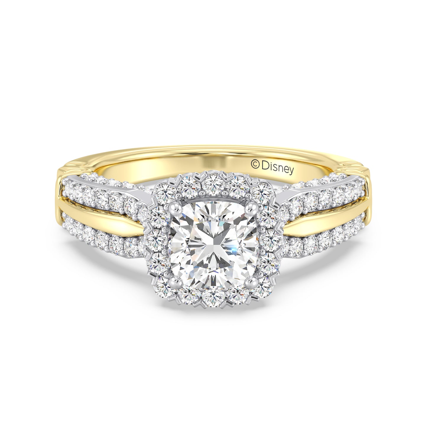 Enchanted Star Lab Grown Diamond Aurora Crown Engagement Ring