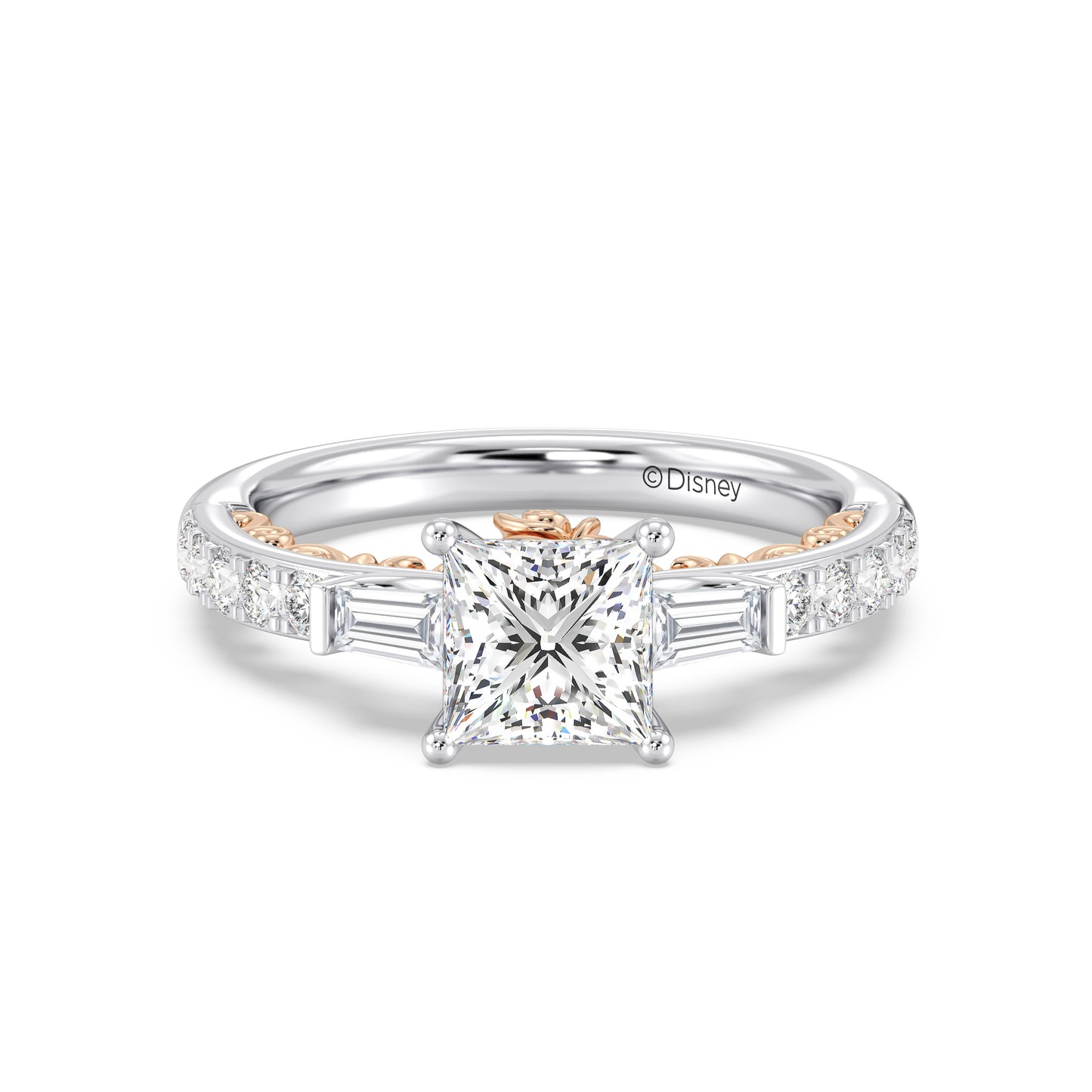 Enchanted Star Lab Grown Diamond 14K Gold Belle Gallery Engagement Ring