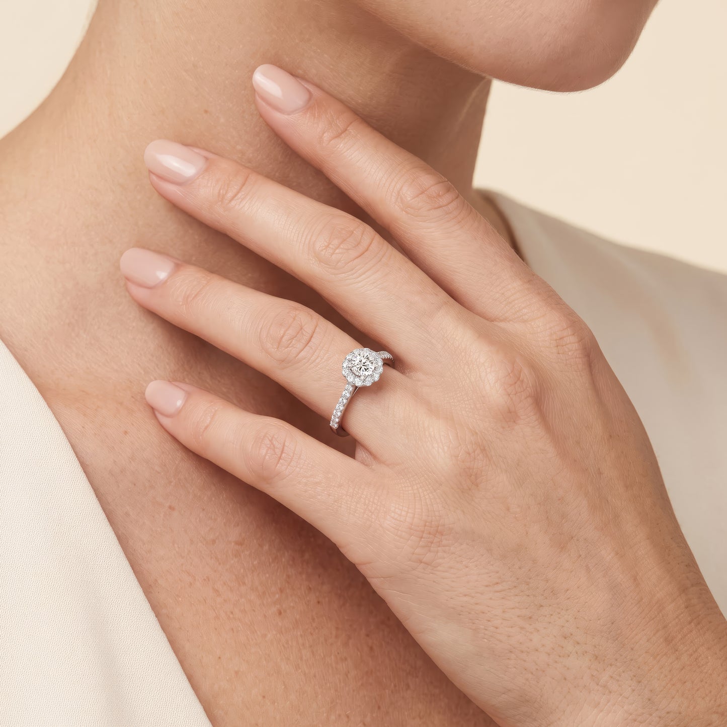 Enchanted Star 10K White Gold and Black Rhodium with 3/8 CTTW Lab Grown Diamond, Disney's Maleficient Promise Ring