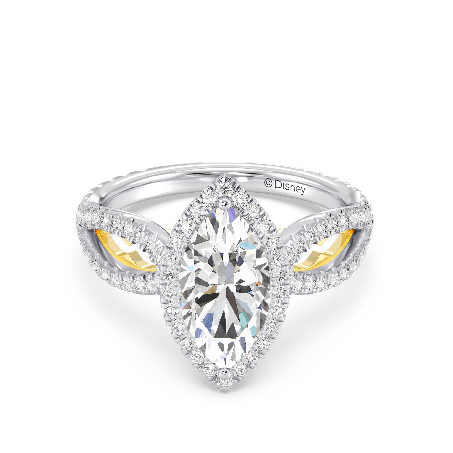 Enchanted Star Lab Grown Diamond 14K Gold Jasmine Engagement Ring