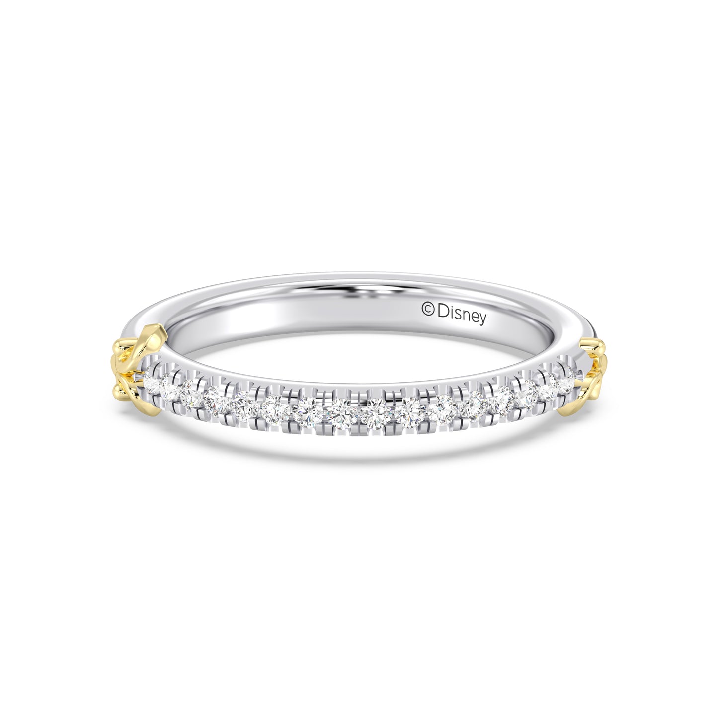 Enchanted Disney Fine Jewelry Majestic Princess Wedding Band