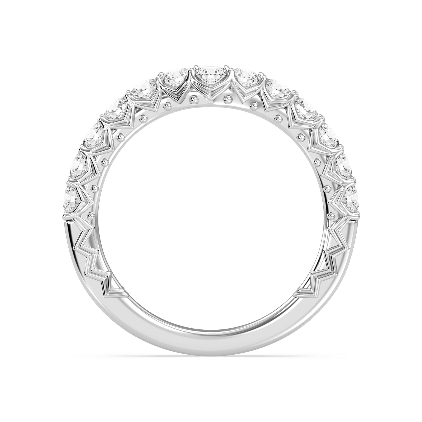 Enchanted Star 14K Gold With 3/4 CTTW Lab Grown Diamonds, Disney's Aurora Wedding Band