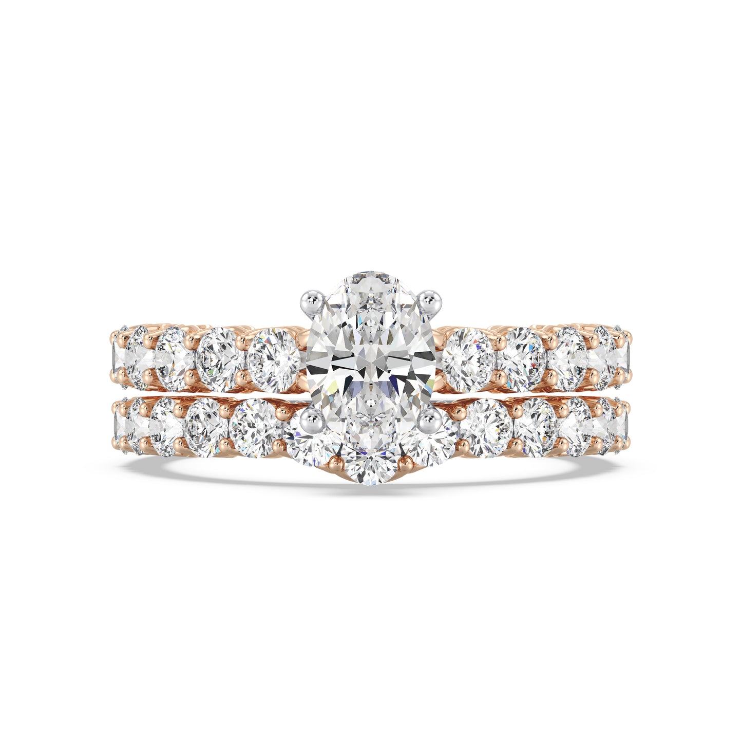 Enchanted Star 14K Gold With 3/4 CTTW Lab Grown Diamonds, Disney's Aurora Wedding Band