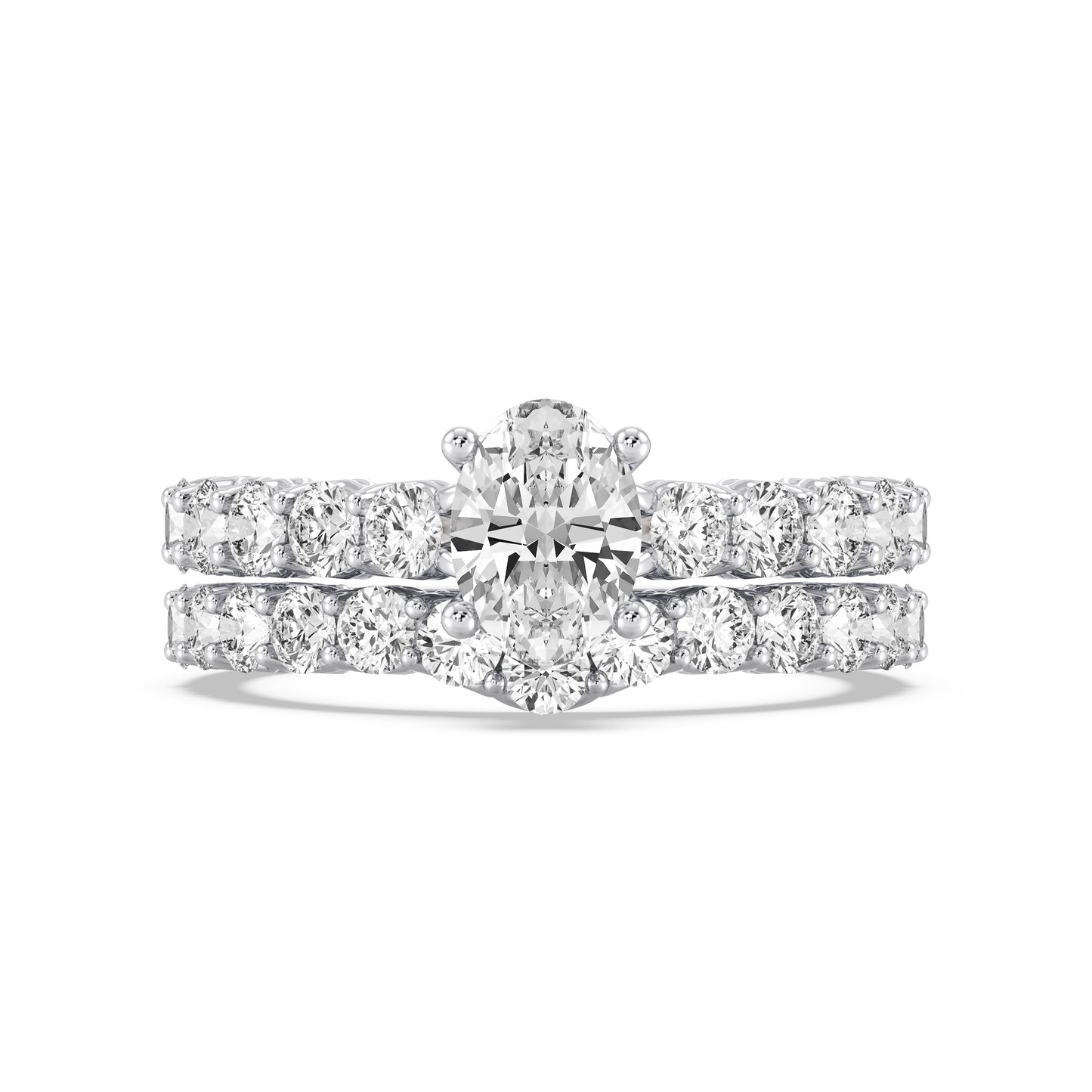 Enchanted Star 14K Gold With 3/4 CTTW Lab Grown Diamonds, Disney's Aurora Wedding Band