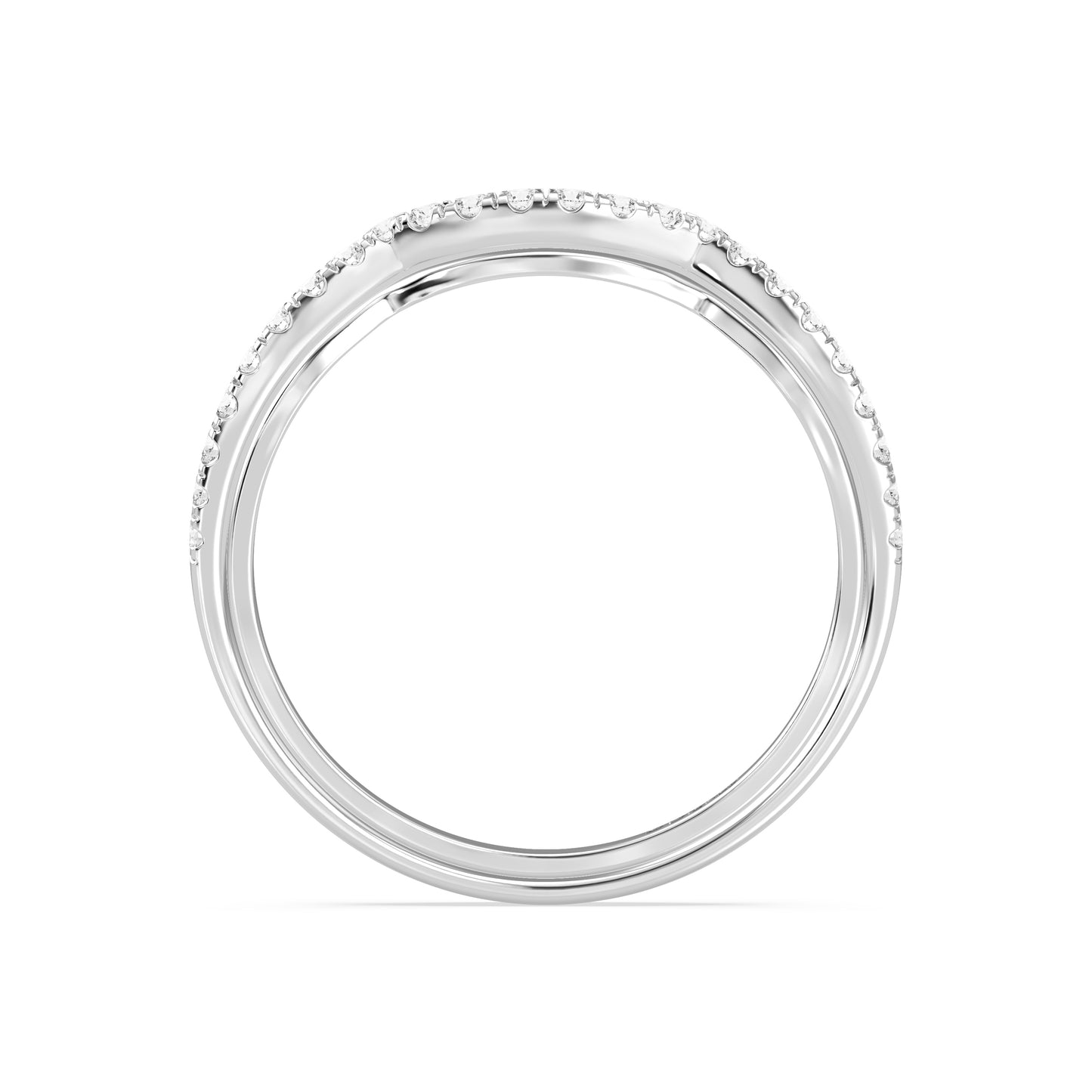 Enchanted Disney Fine Jewelry Belle Wedding Band