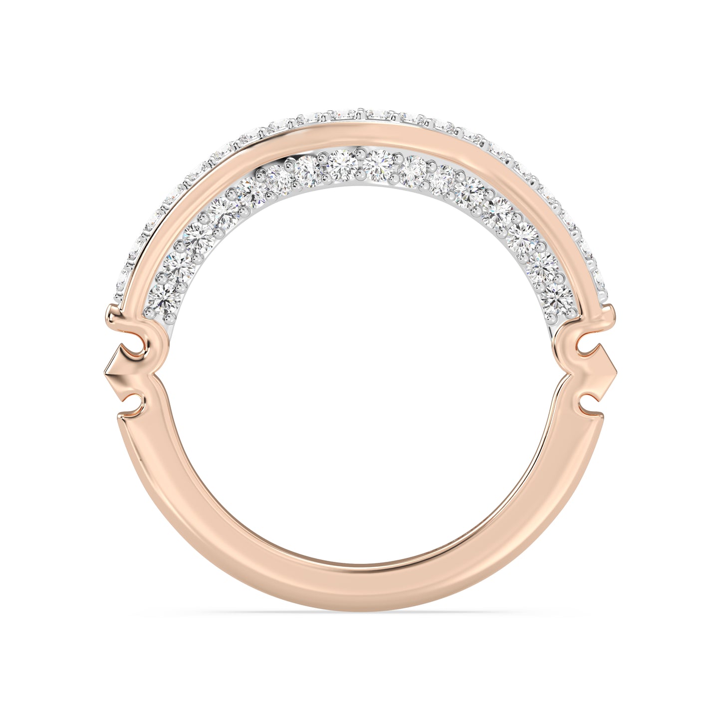 Enchanted Disney Fine Jewelry Aurora Wedding Band