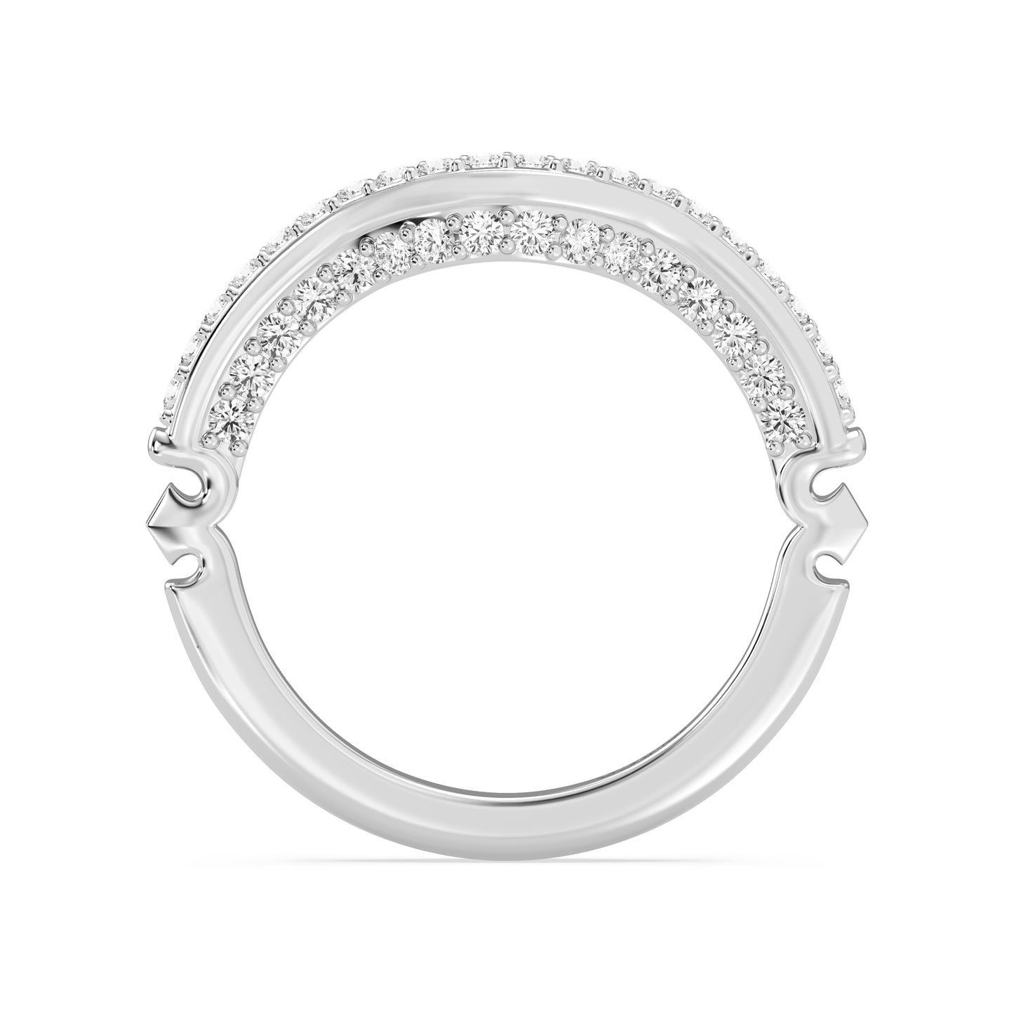 Enchanted Disney Fine Jewelry Aurora Wedding Band