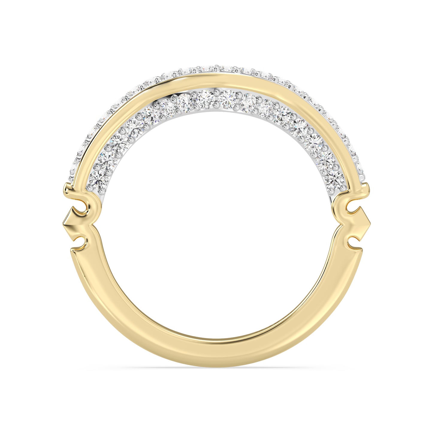 Enchanted Disney Fine Jewelry Aurora Wedding Band