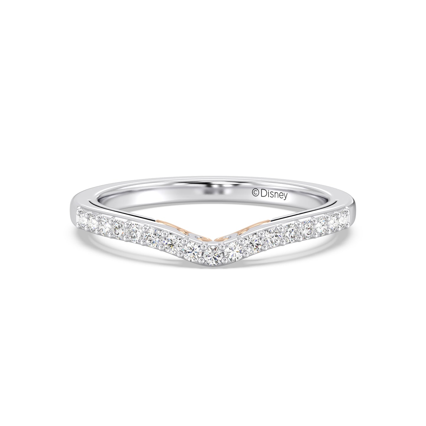 Enchanted Disney Fine Jewelry Ariel Wedding Band