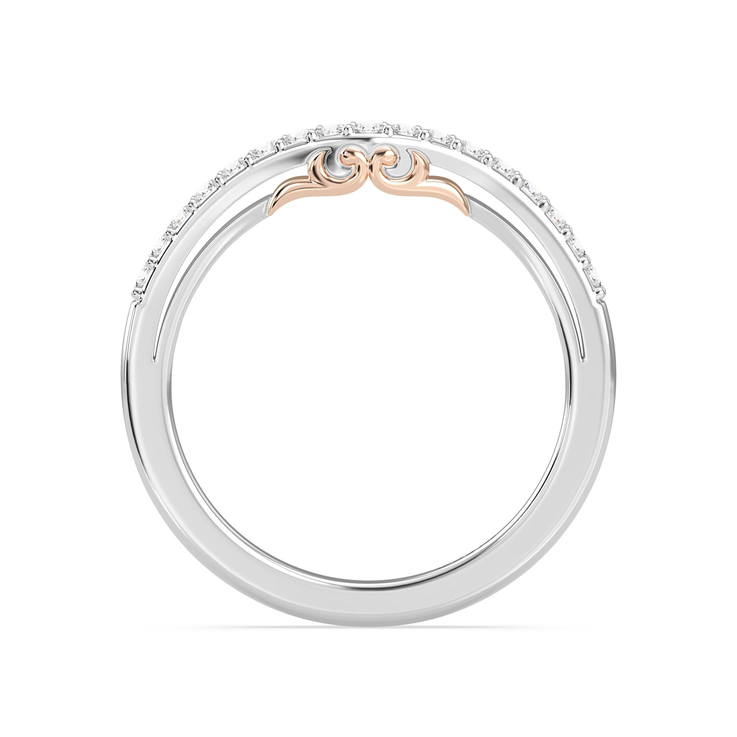 Enchanted Disney Fine Jewelry Ariel Wedding Band