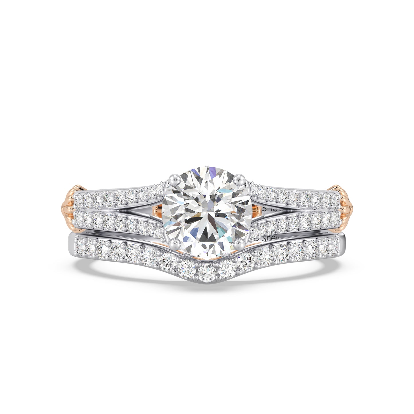 Enchanted Disney Fine Jewelry Ariel Wedding Band