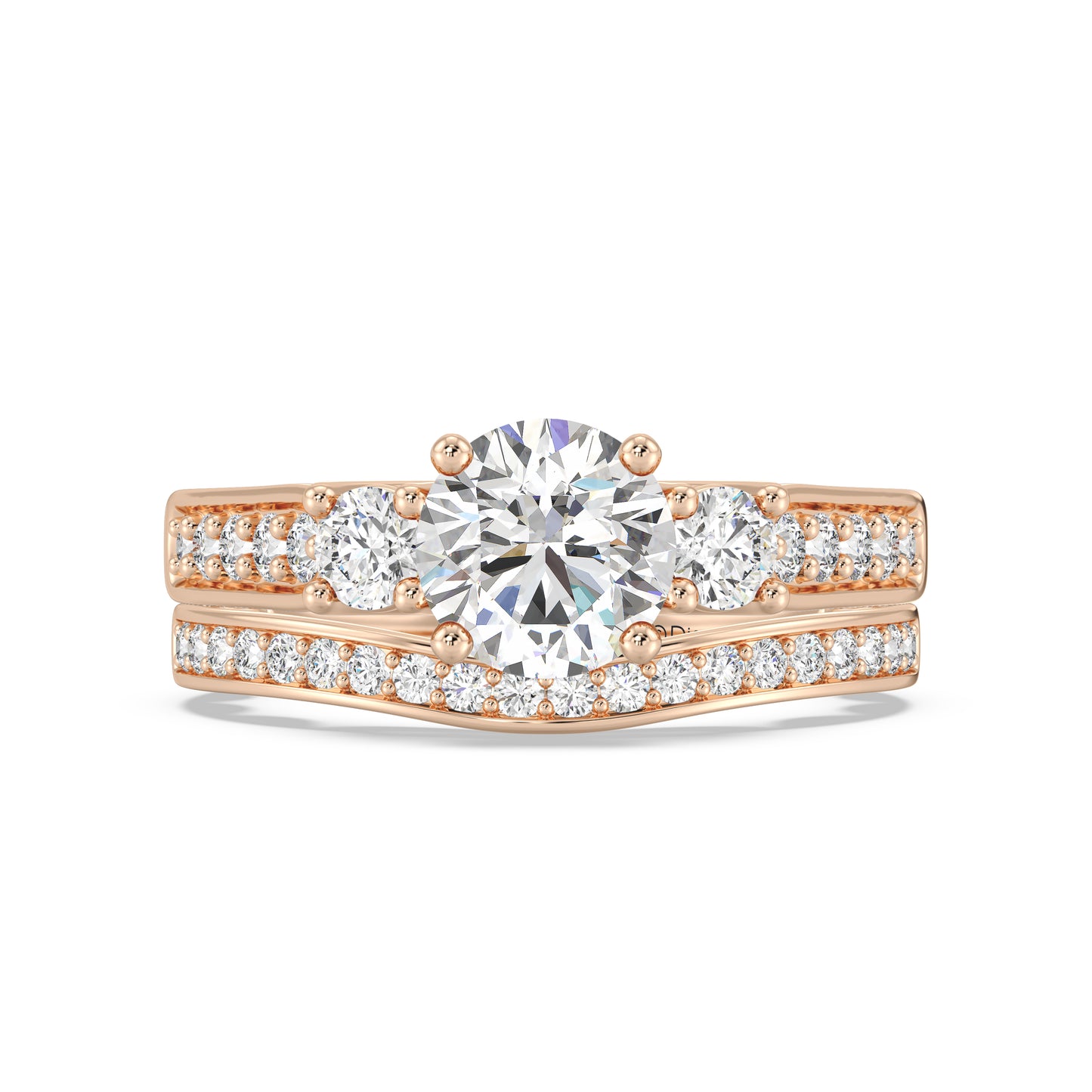 Enchanted Disney Fine Jewelry Cinderella Wedding Band
