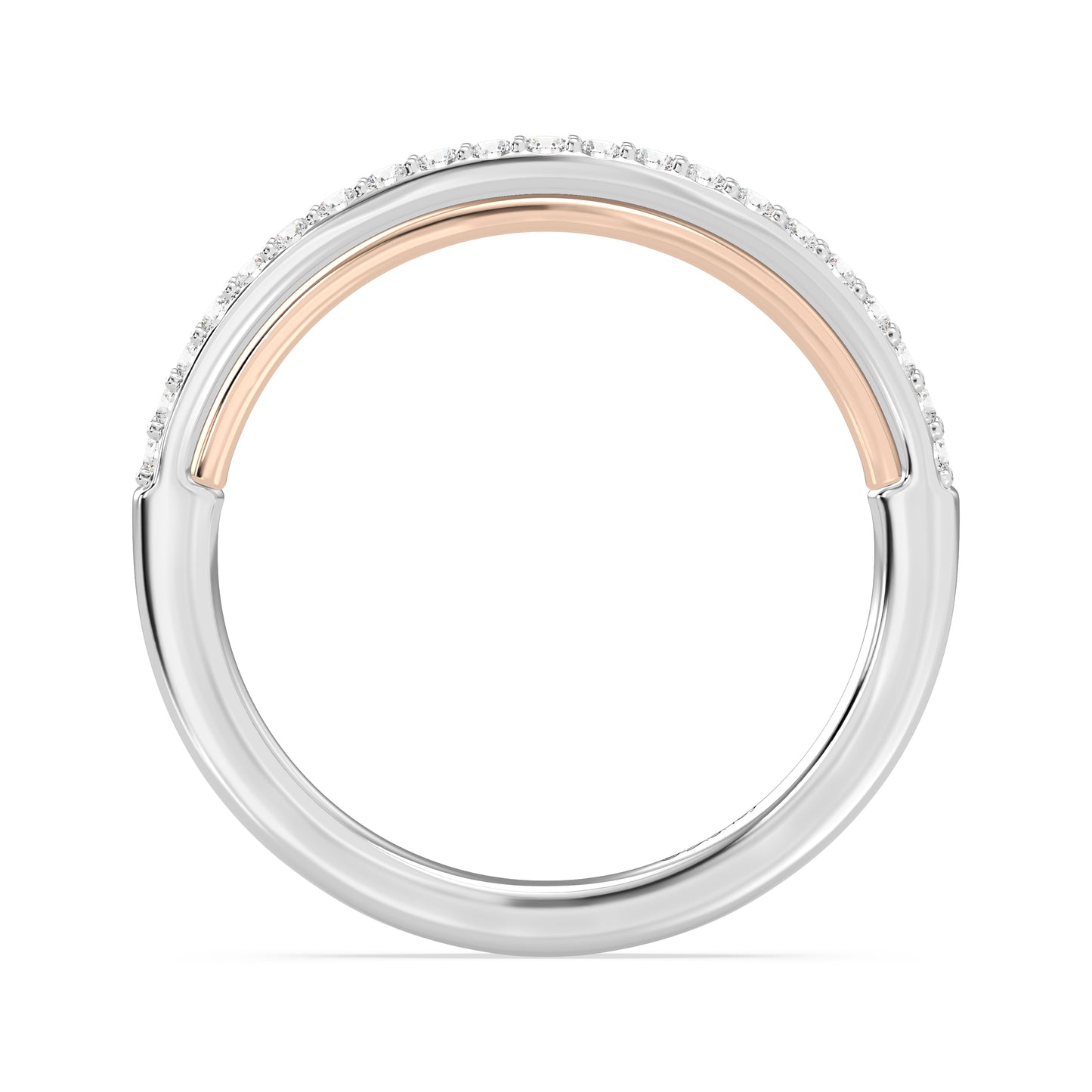 Enchanted Disney Fine Jewelry Aurora Wedding Band