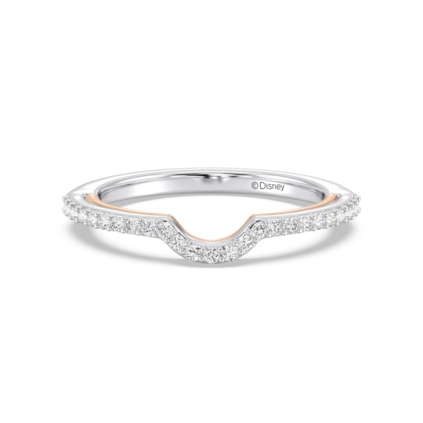 Enchanted Disney Fine Jewelry Ariel Wedding Band