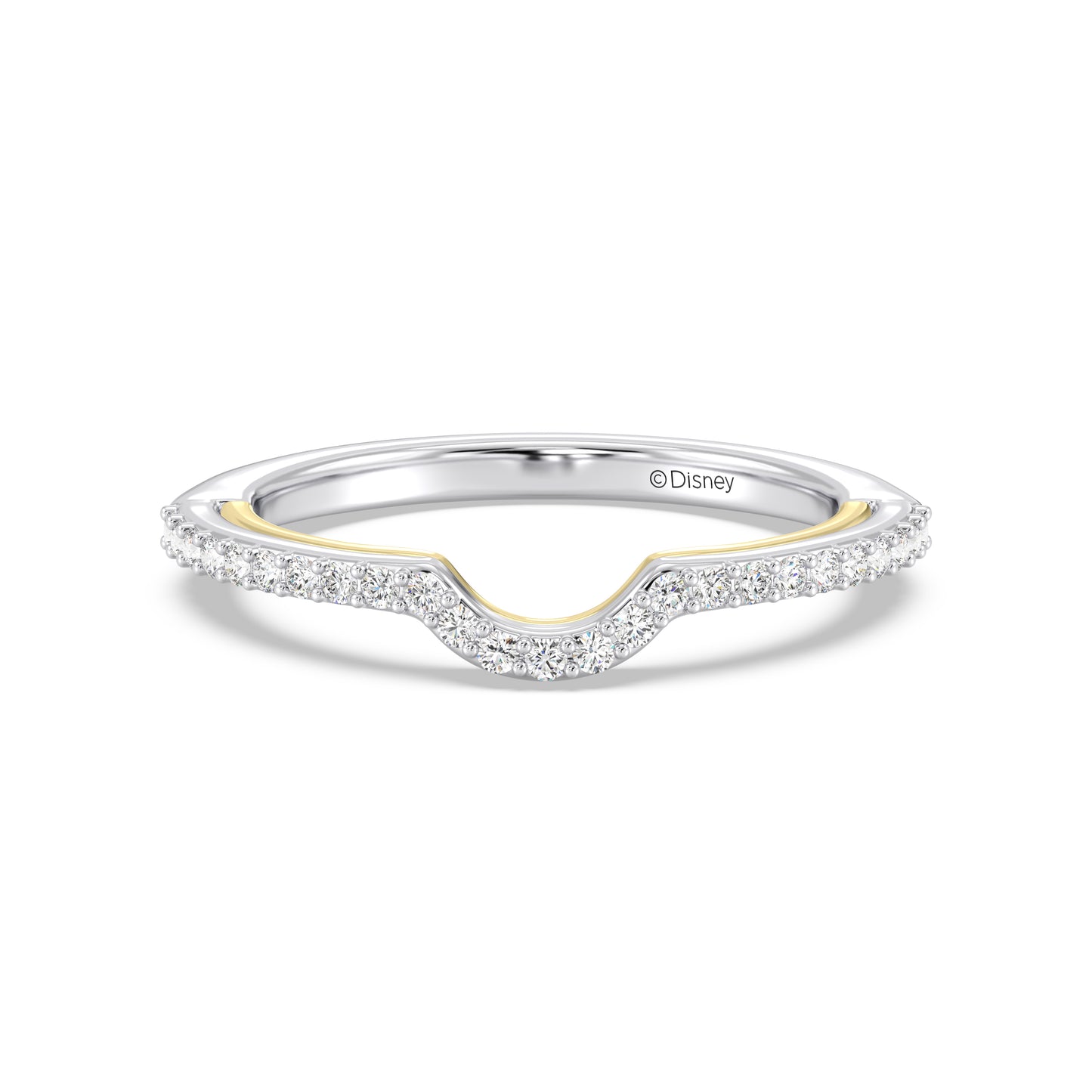 Enchanted Disney Fine Jewelry Ariel Wedding Band