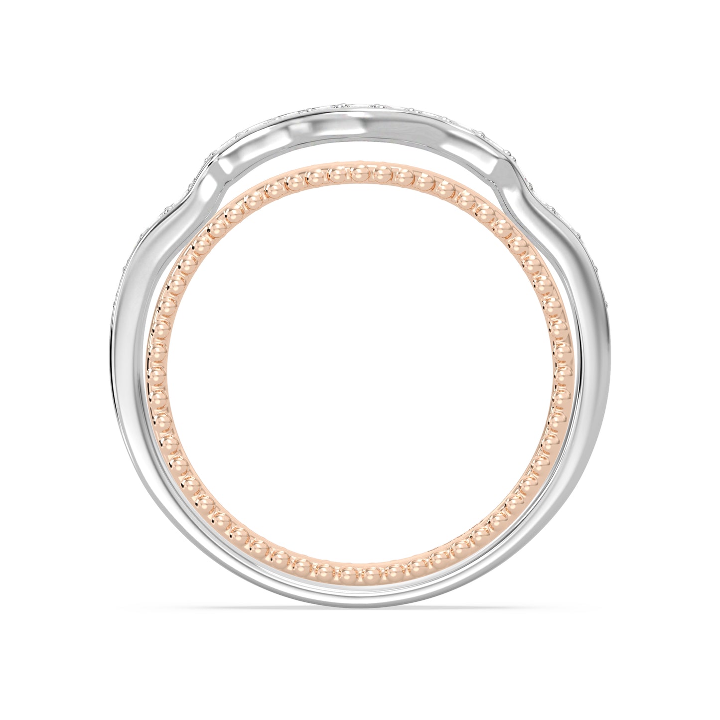 Enchanted Disney Fine Jewelry Cinderella Wedding Band