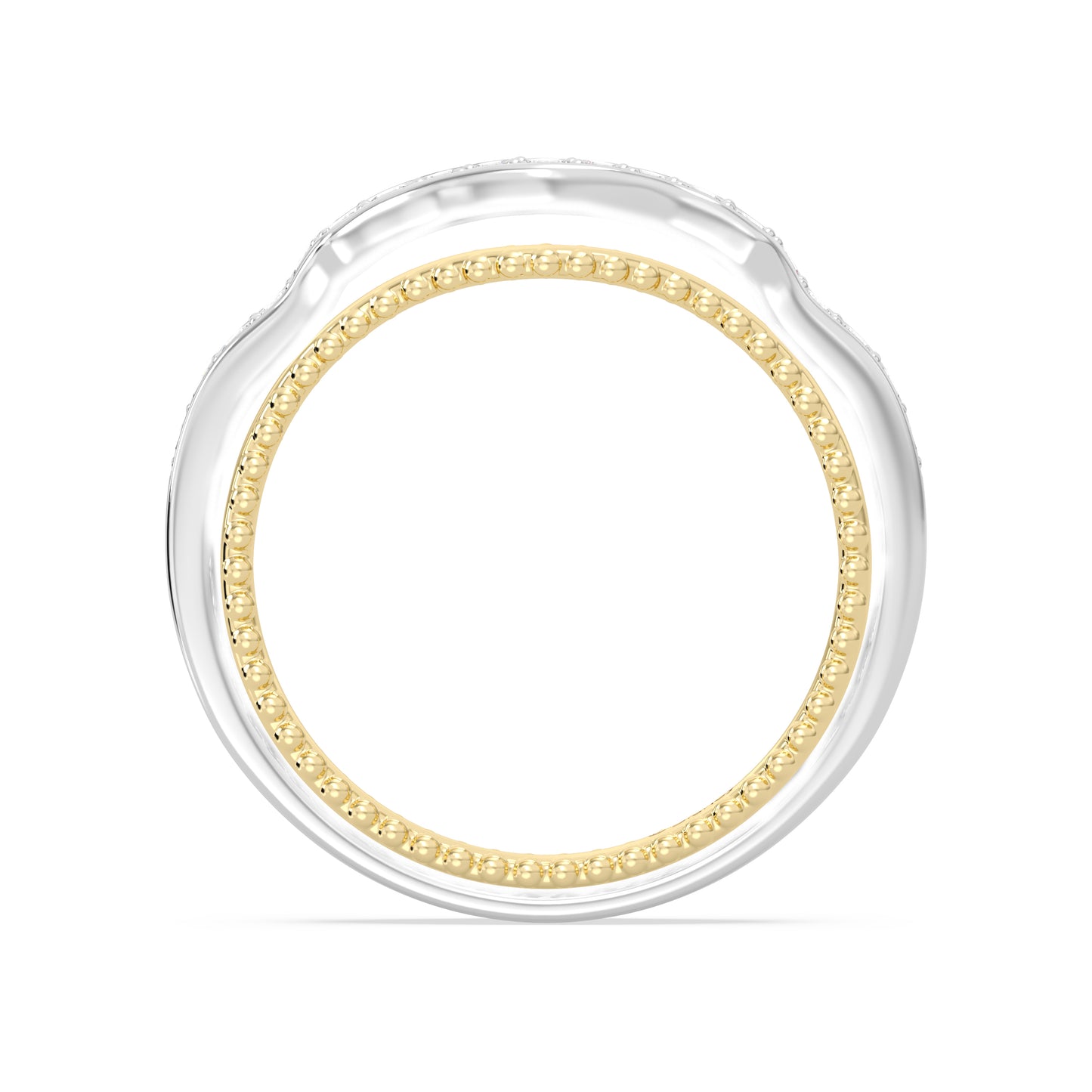 Enchanted Disney Fine Jewelry Cinderella Wedding Band