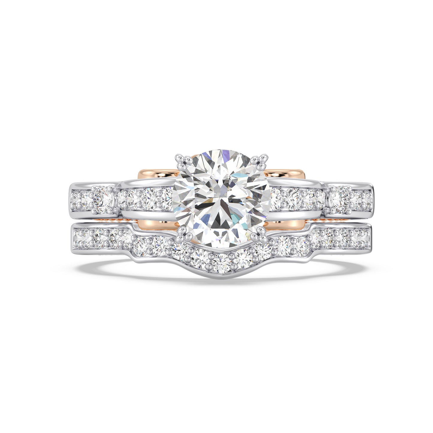 Enchanted Disney Fine Jewelry Cinderella Wedding Band