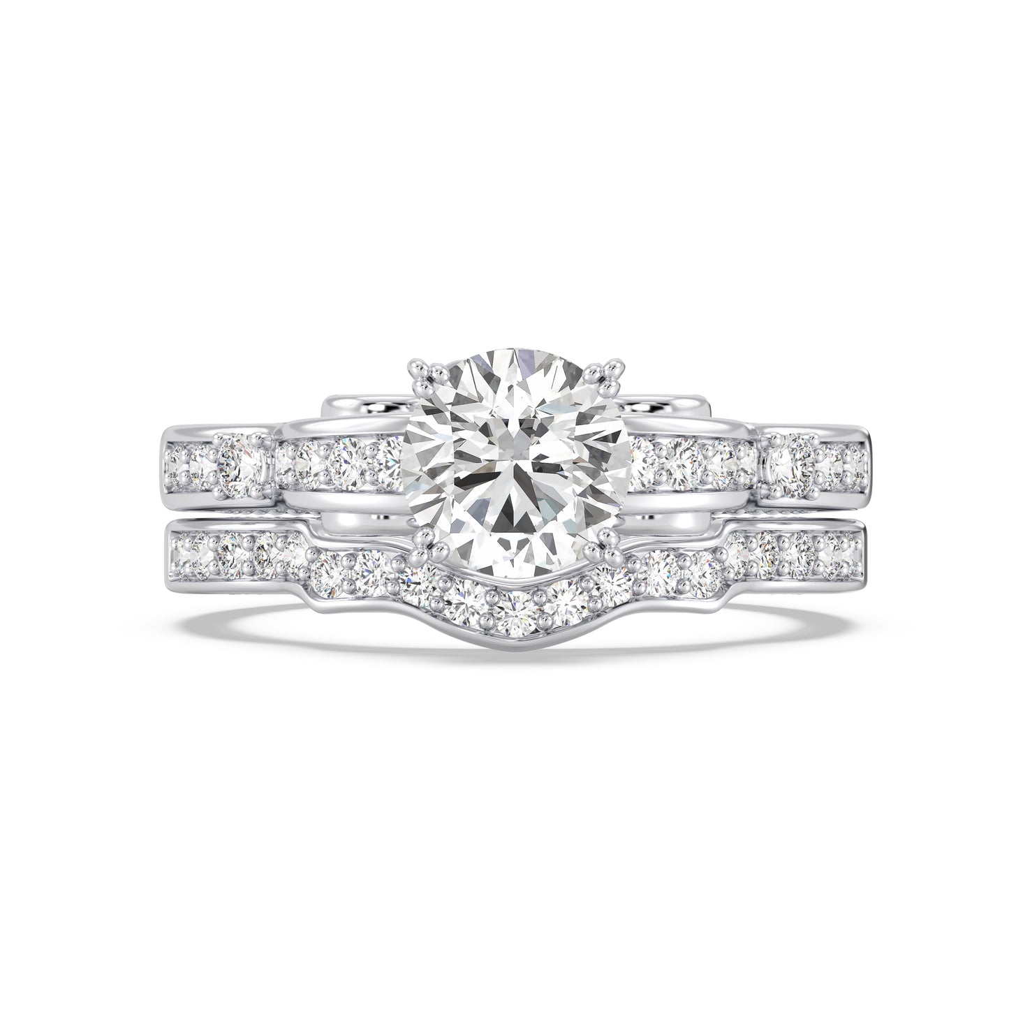 Enchanted Disney Fine Jewelry Cinderella Wedding Band