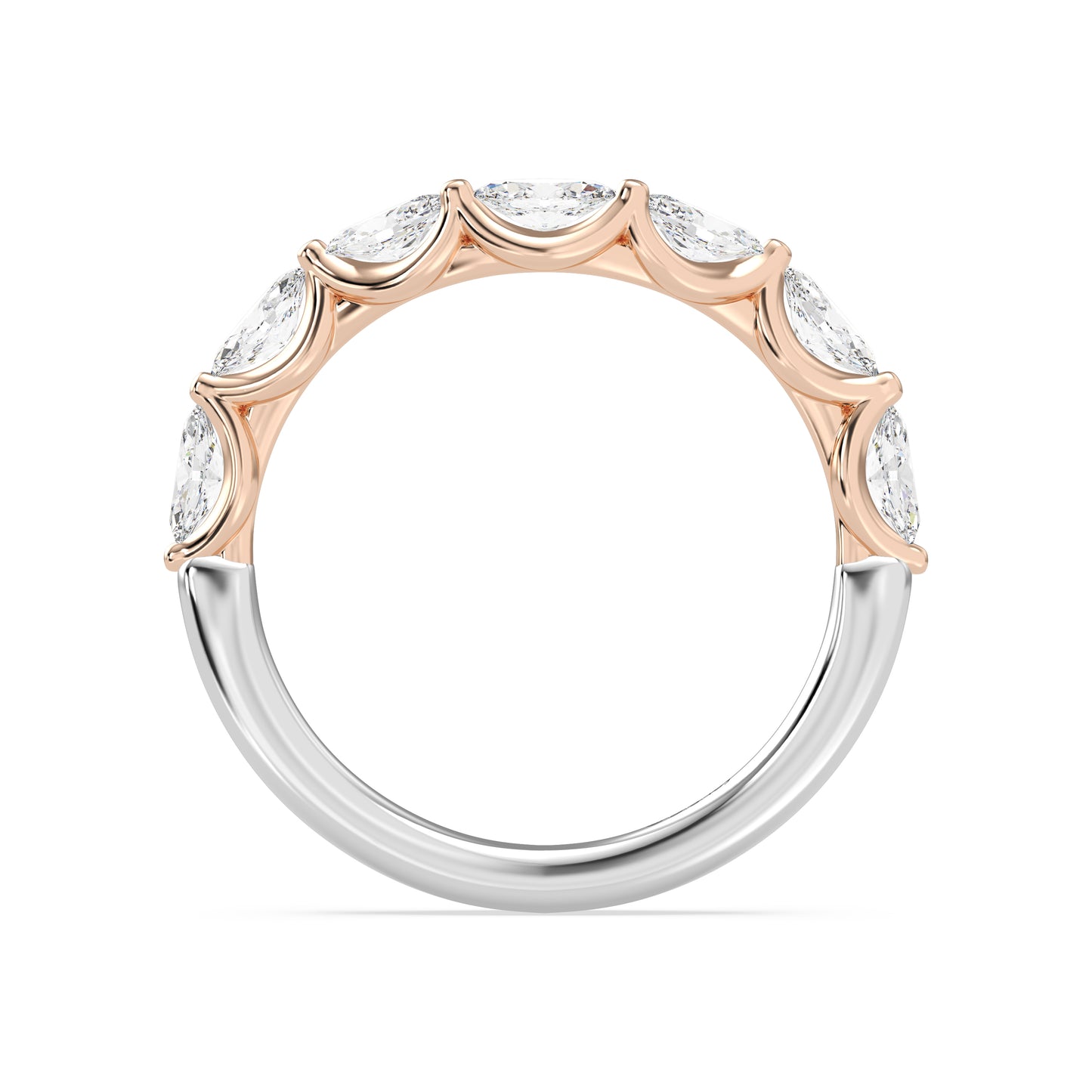 Enchanted Disney Fine Jewelry Belle Wedding Band