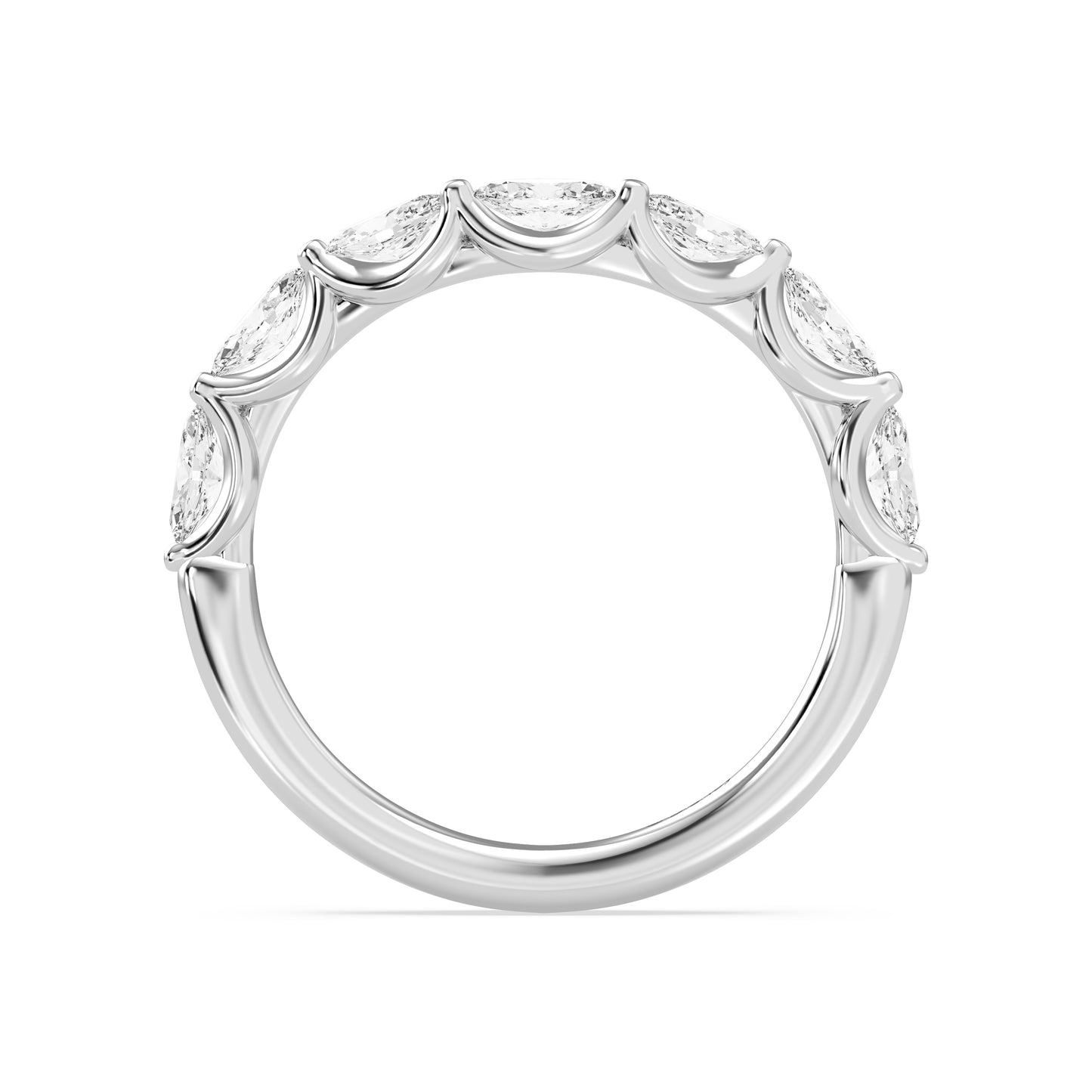Enchanted Disney Fine Jewelry Belle Wedding Band