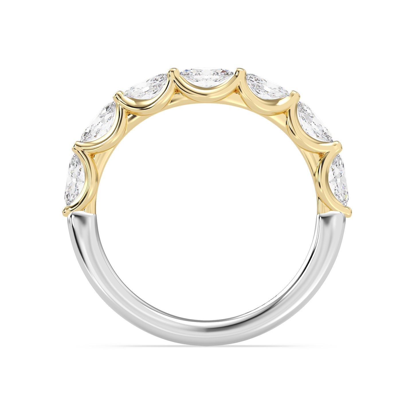 Enchanted Disney Fine Jewelry Belle Wedding Band