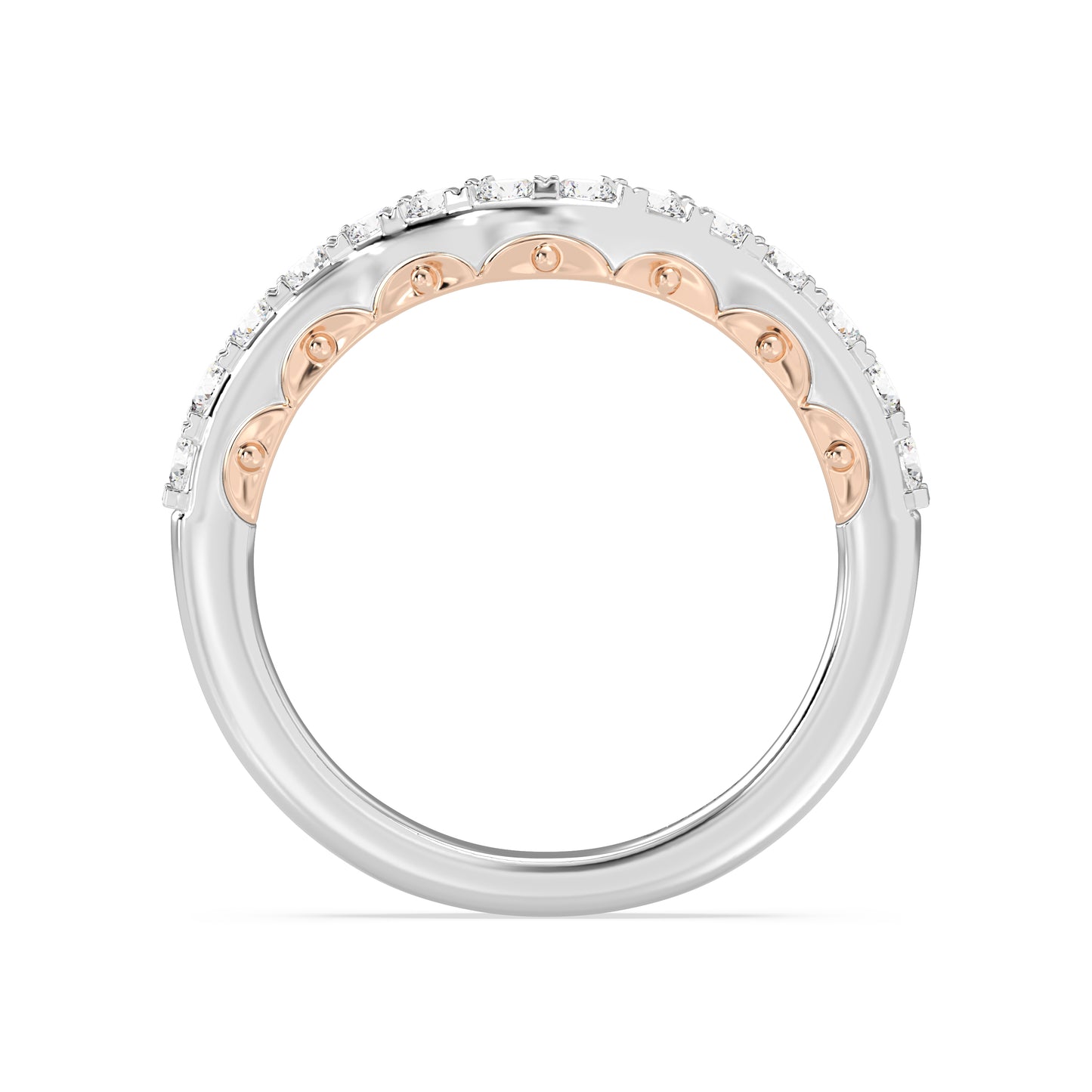 Enchanted Disney Fine Jewelry Ariel Wedding Band