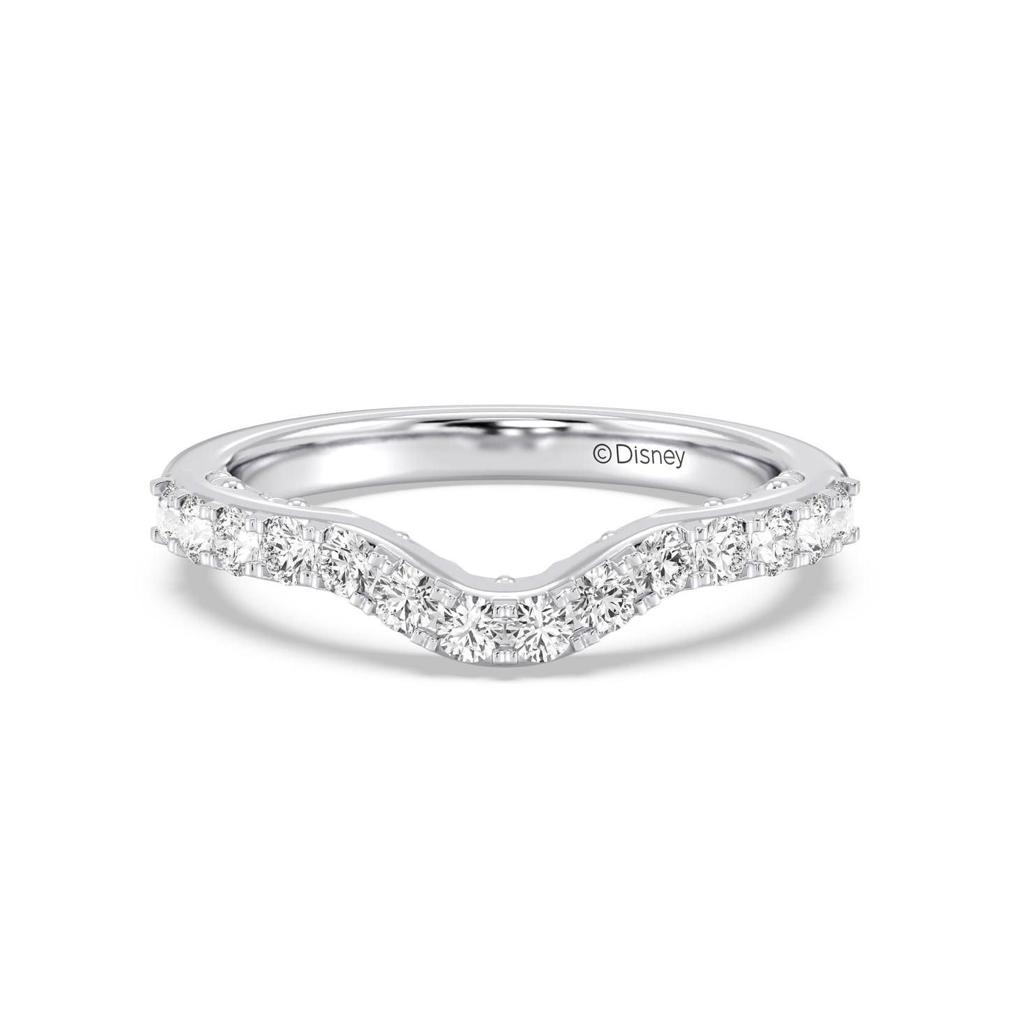 Enchanted Disney Fine Jewelry Ariel Wedding Band