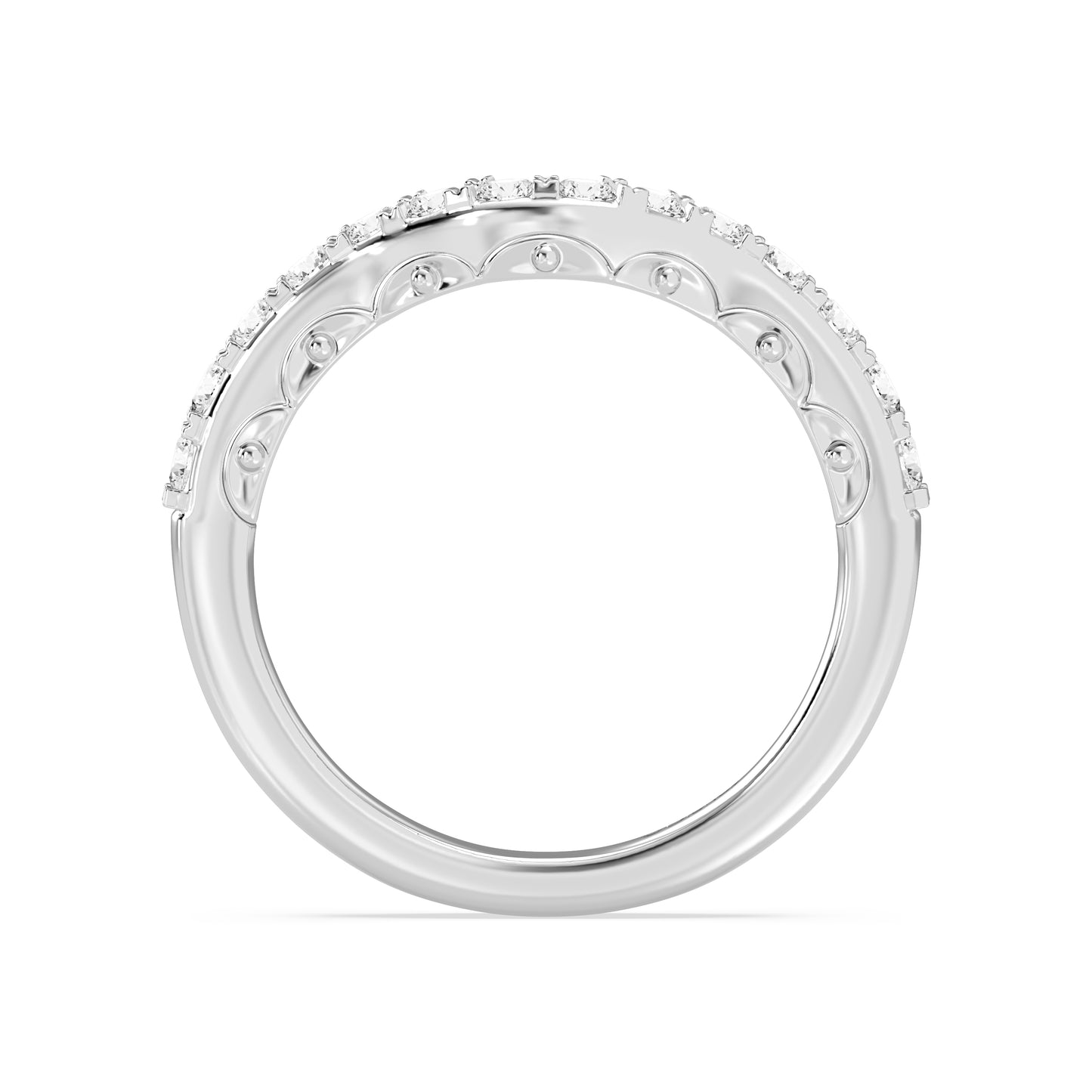 Enchanted Disney Fine Jewelry Ariel Wedding Band