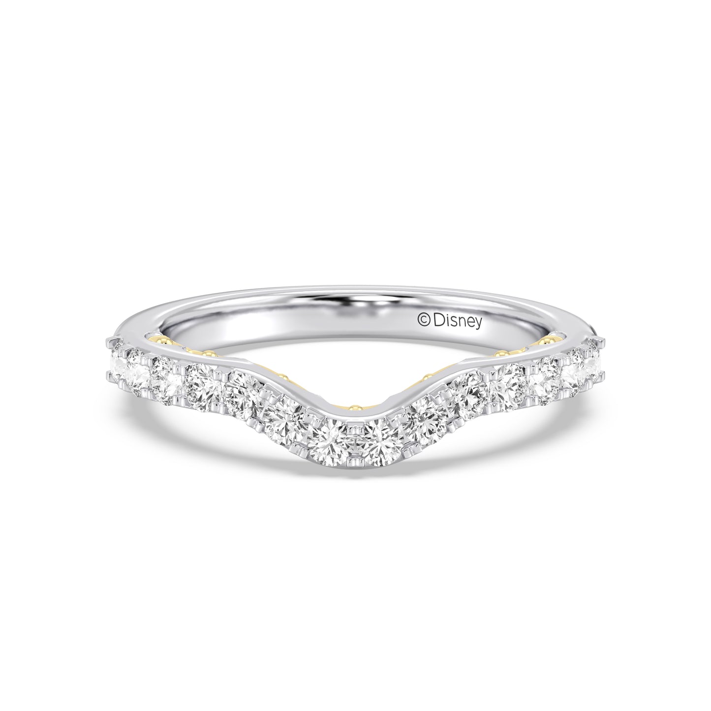 Enchanted Disney Fine Jewelry Ariel Wedding Band