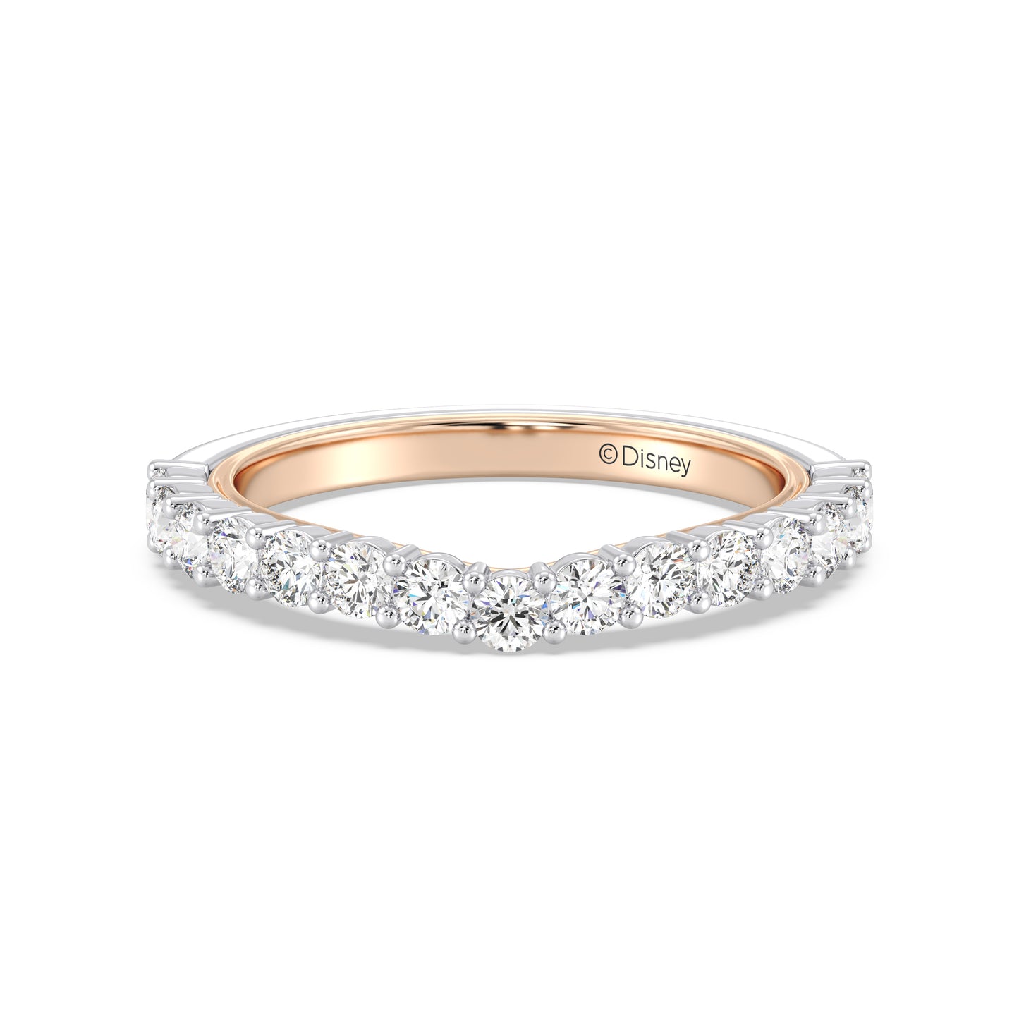 Enchanted Disney Fine Jewelry Jasmine Wedding Band