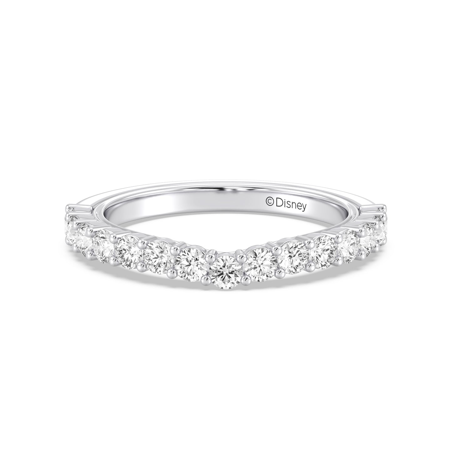 Enchanted Disney Fine Jewelry Jasmine Wedding Band