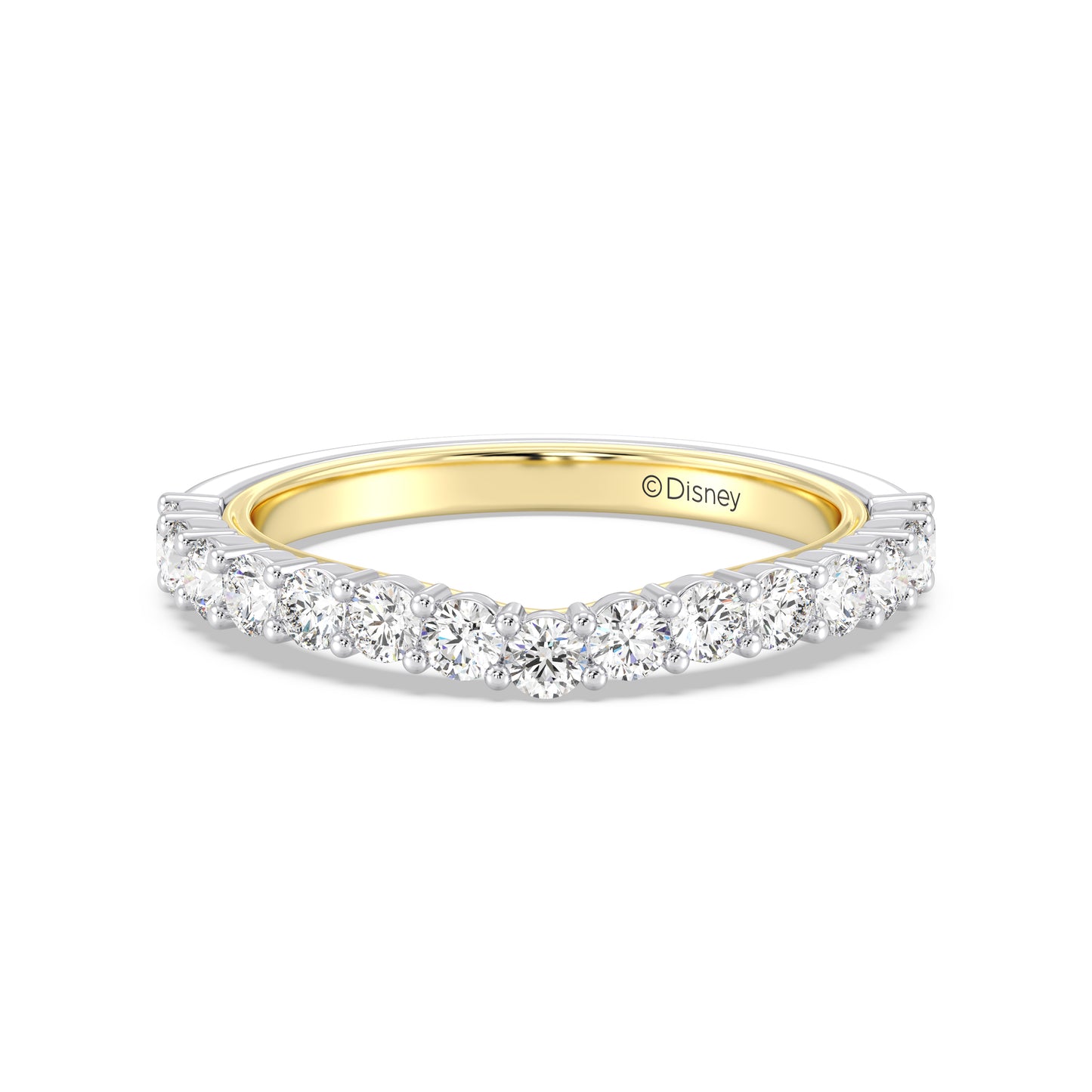 Enchanted Disney Fine Jewelry Jasmine Wedding Band