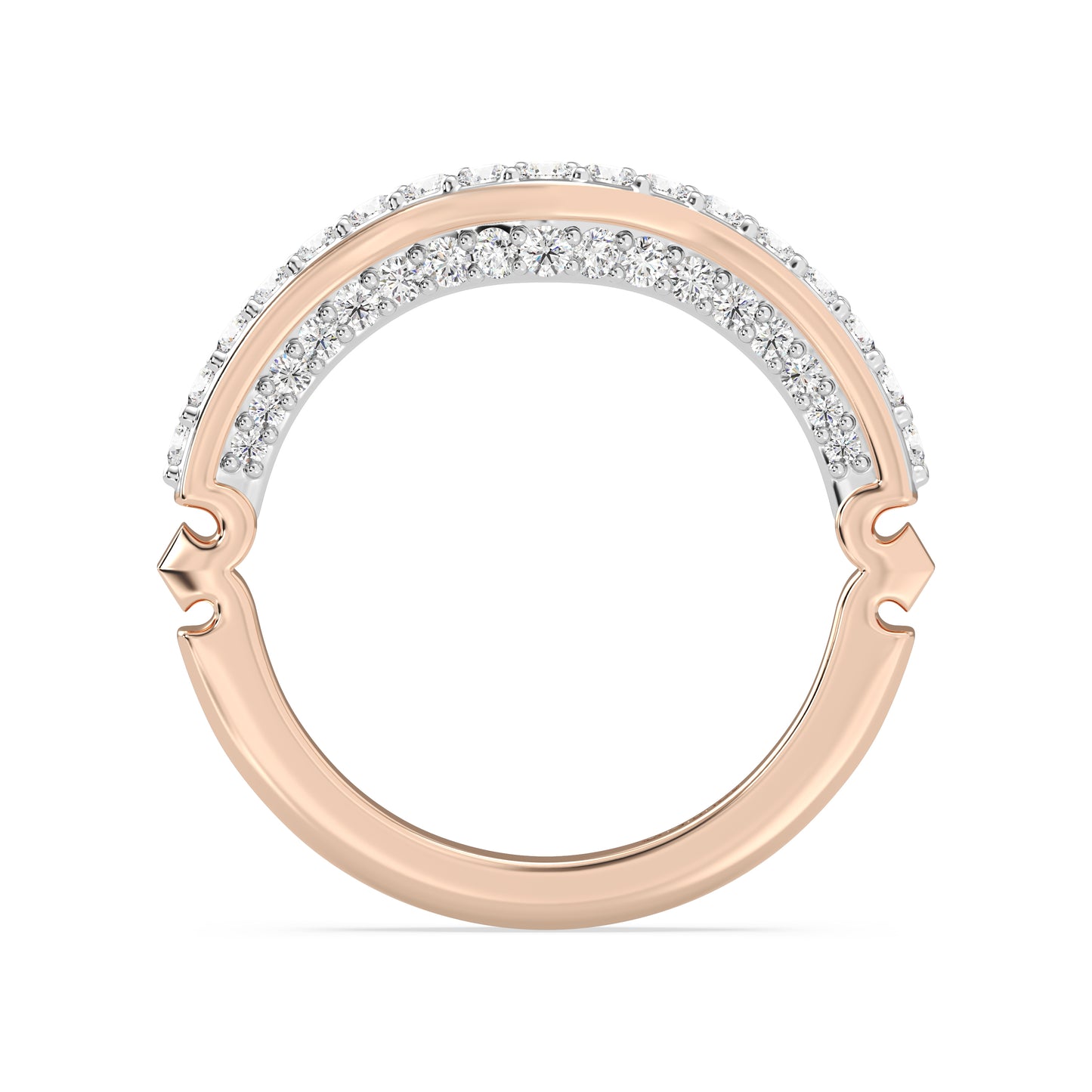 Enchanted Disney Fine Jewelry Aurora Wedding Band