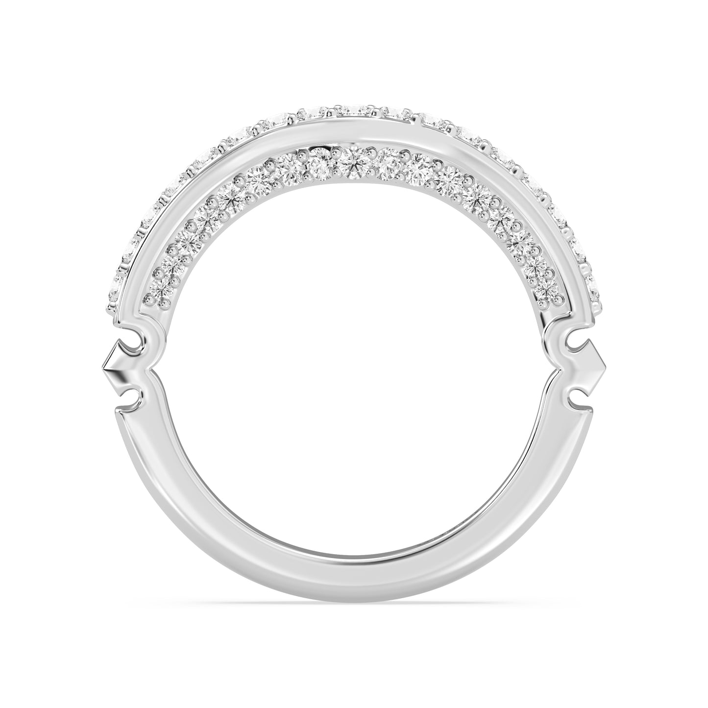 Enchanted Disney Fine Jewelry Aurora Wedding Band