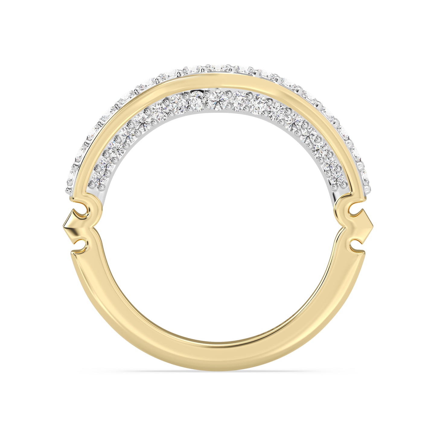 Enchanted Disney Fine Jewelry Aurora Wedding Band