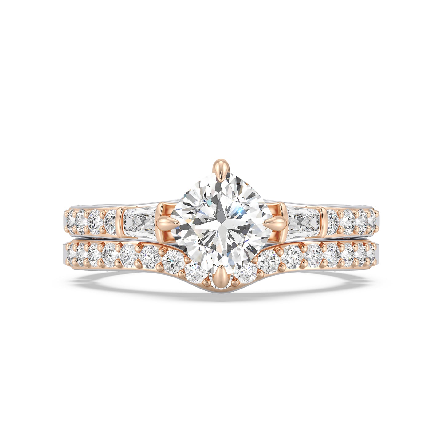 Enchanted Disney Fine Jewelry Aurora Wedding Band