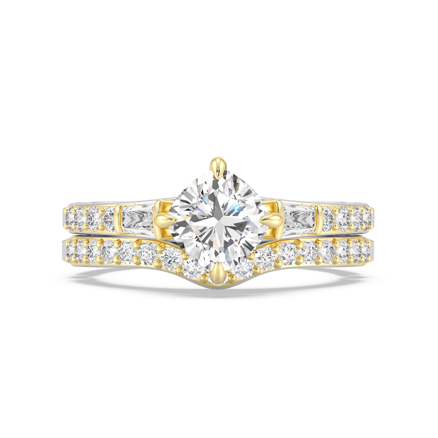 Enchanted Disney Fine Jewelry Aurora Wedding Band