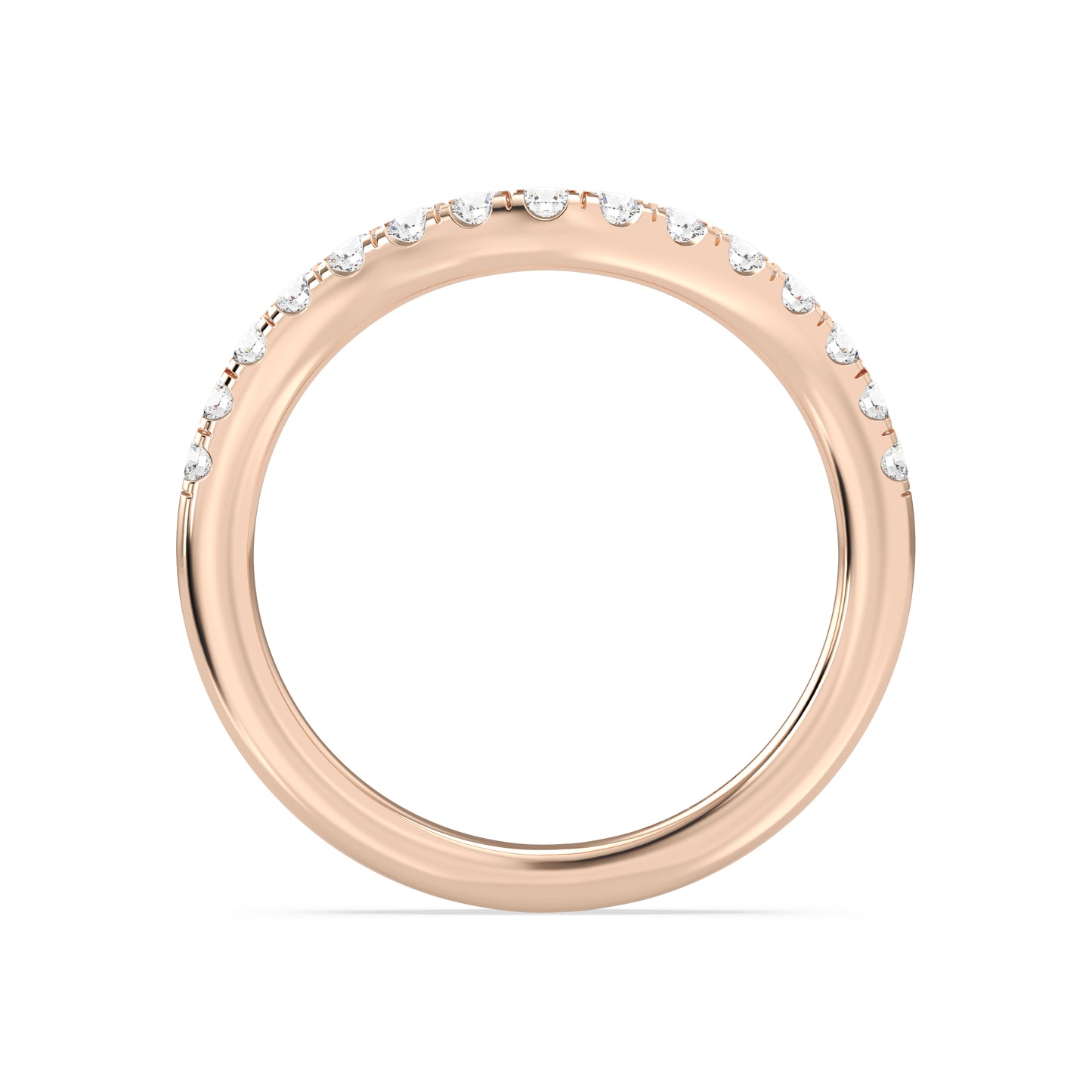 Enchanted Disney Fine Jewelry Cinderella Wedding Band