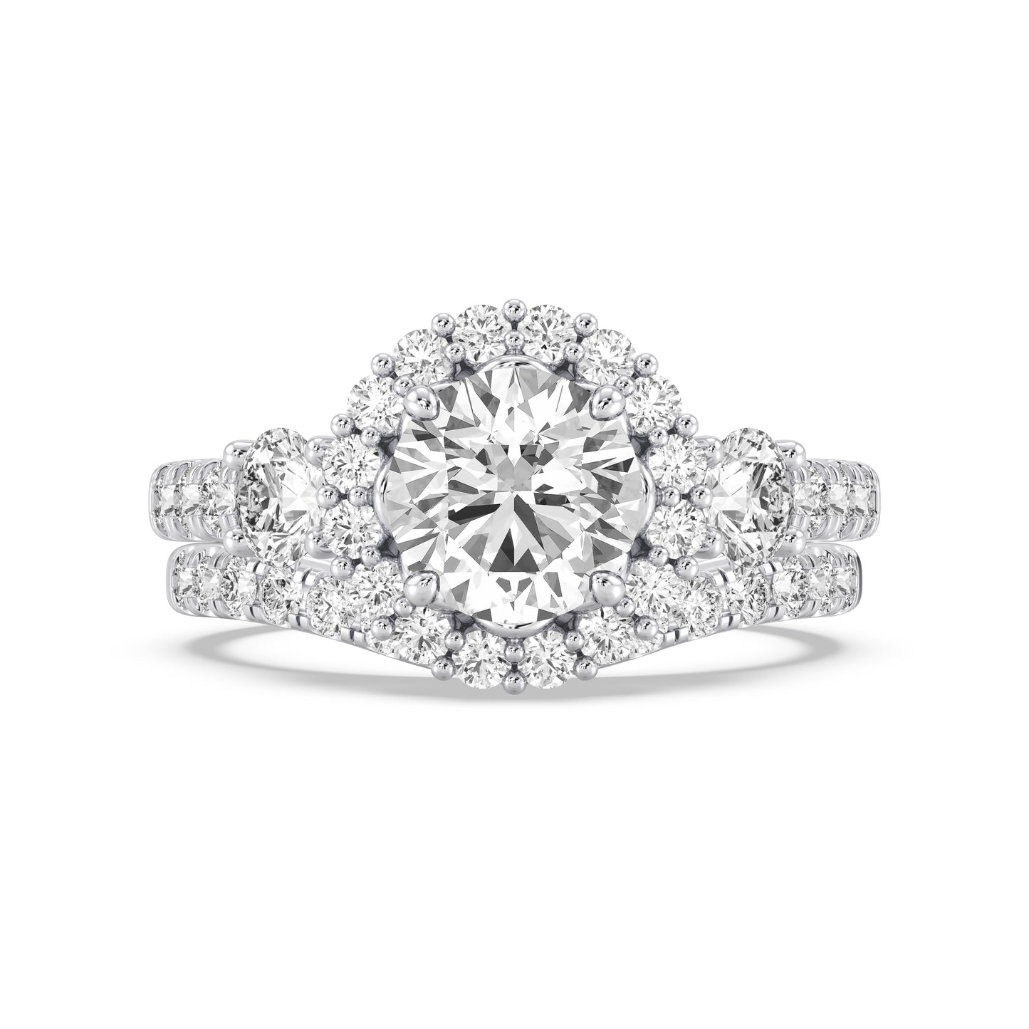 Enchanted Disney Fine Jewelry Cinderella Wedding Band
