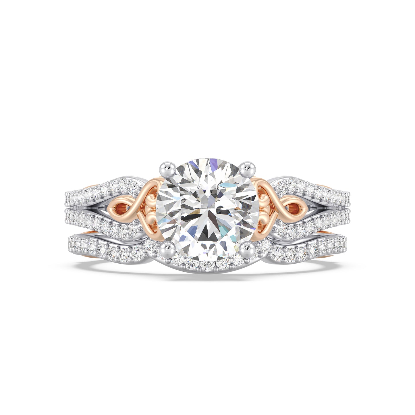 Enchanted Disney Fine Jewelry Belle Wedding Band