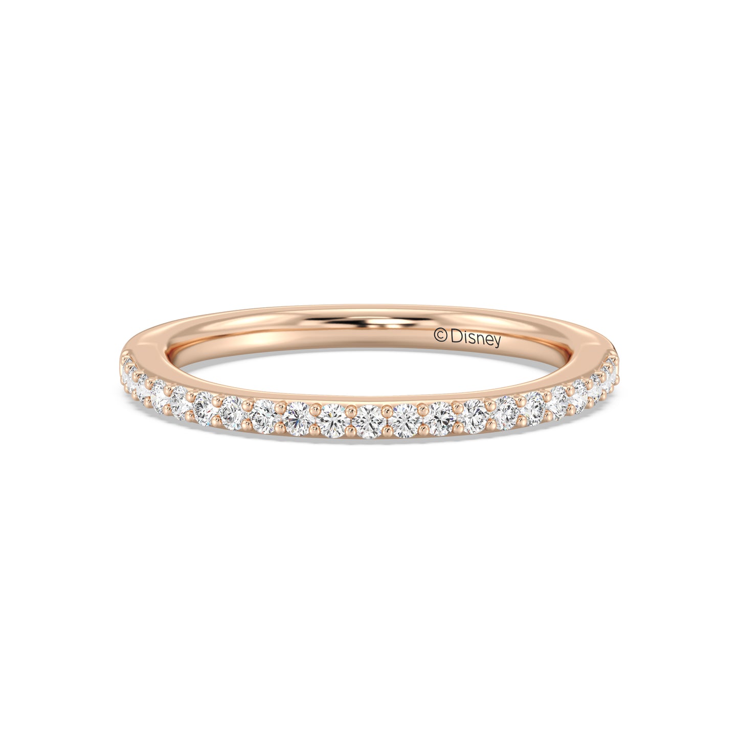 Enchanted Disney Fine Jewelry Cinderella Wedding Band