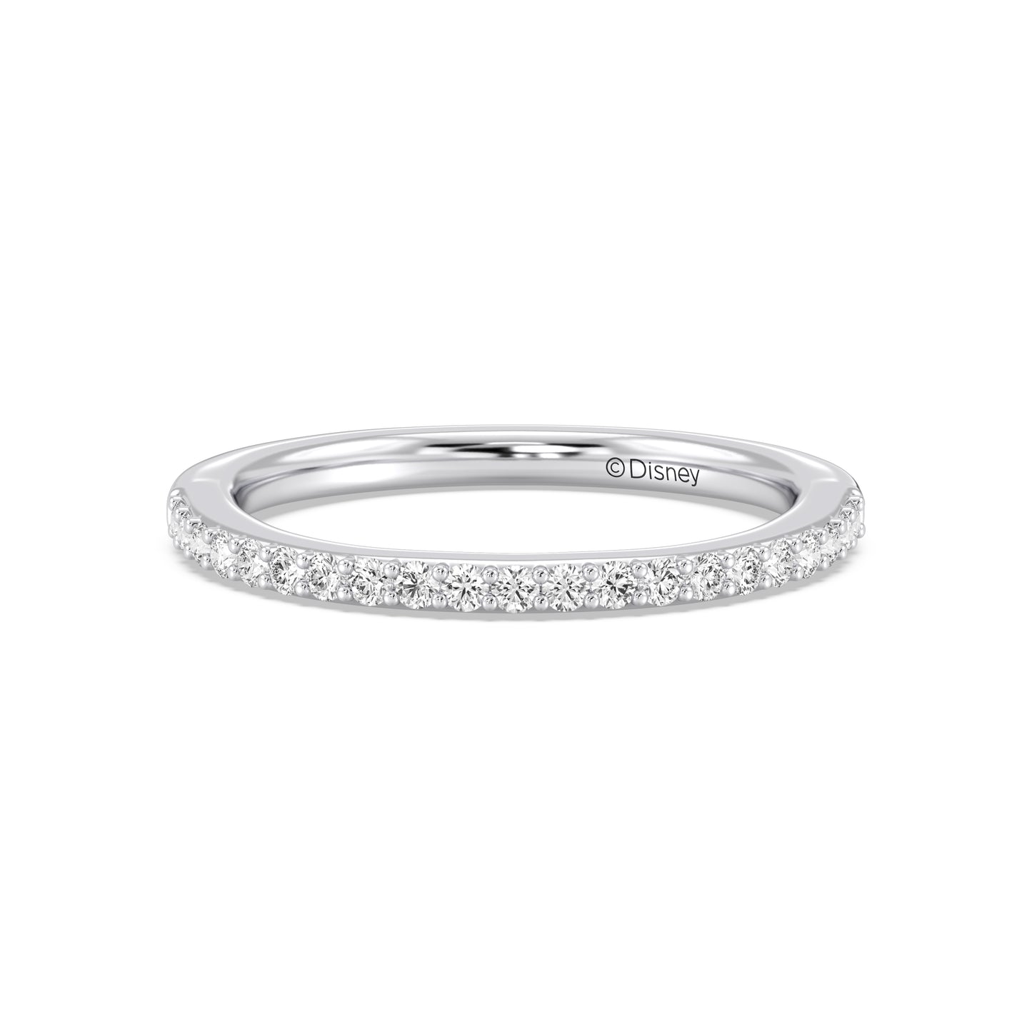 Enchanted Disney Fine Jewelry Cinderella Wedding Band