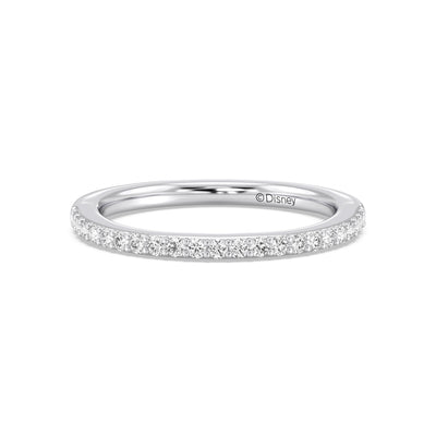 Enchanted Star 14K Gold With 1/4 CTTW Lab Grown Diamonds, Disney's Cinderella Wedding Band
