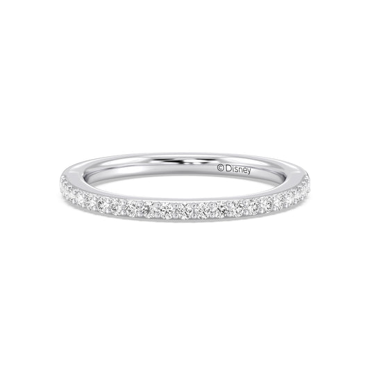Enchanted Star 14K Gold With 1/4 CTTW Lab Grown Diamonds, Disney's Cinderella Wedding Band
