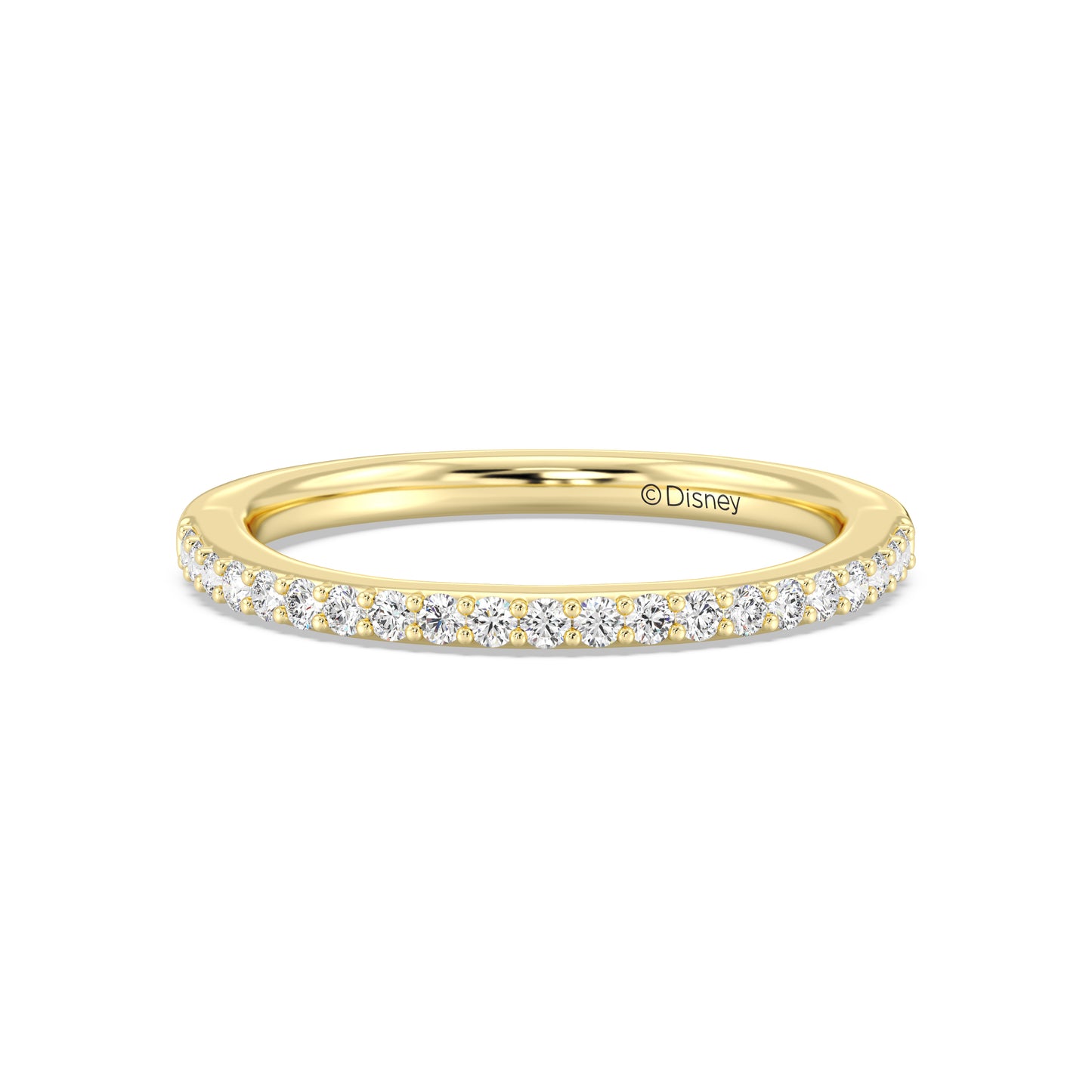 Enchanted Disney Fine Jewelry Cinderella Wedding Band