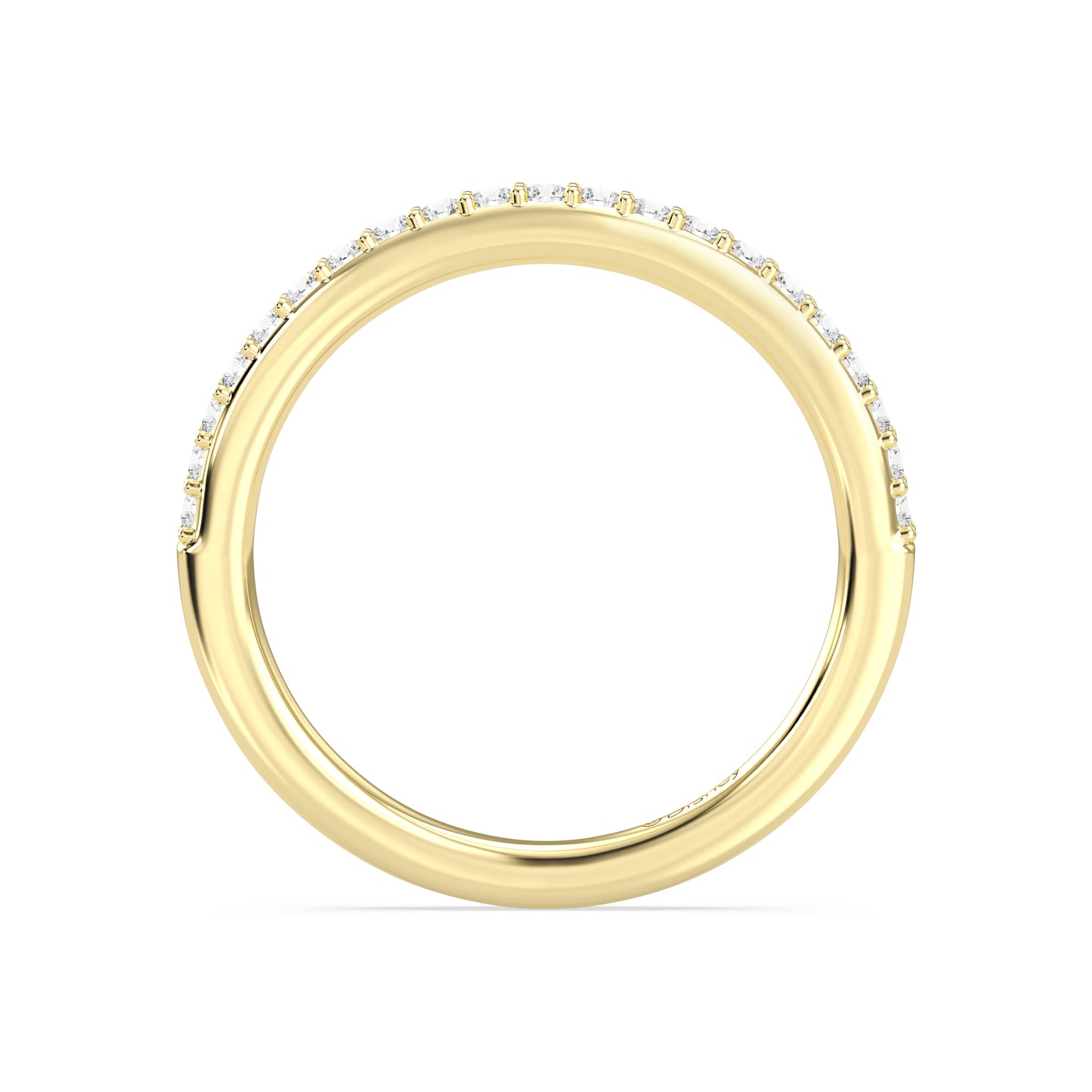 Enchanted Disney Fine Jewelry Cinderella Wedding Band