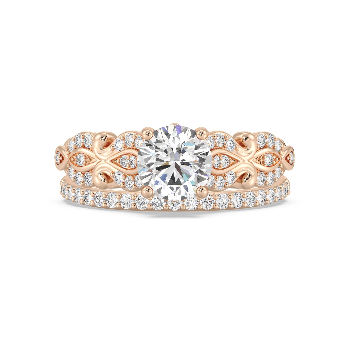 Enchanted Disney Fine Jewelry Cinderella Wedding Band